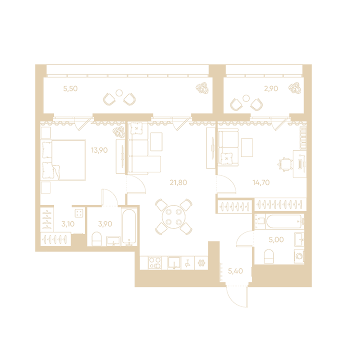 ЖК «Моисеенко 10», Санкт-Петербург | Клубный квартал «Моисеенко 10», Fizika Development